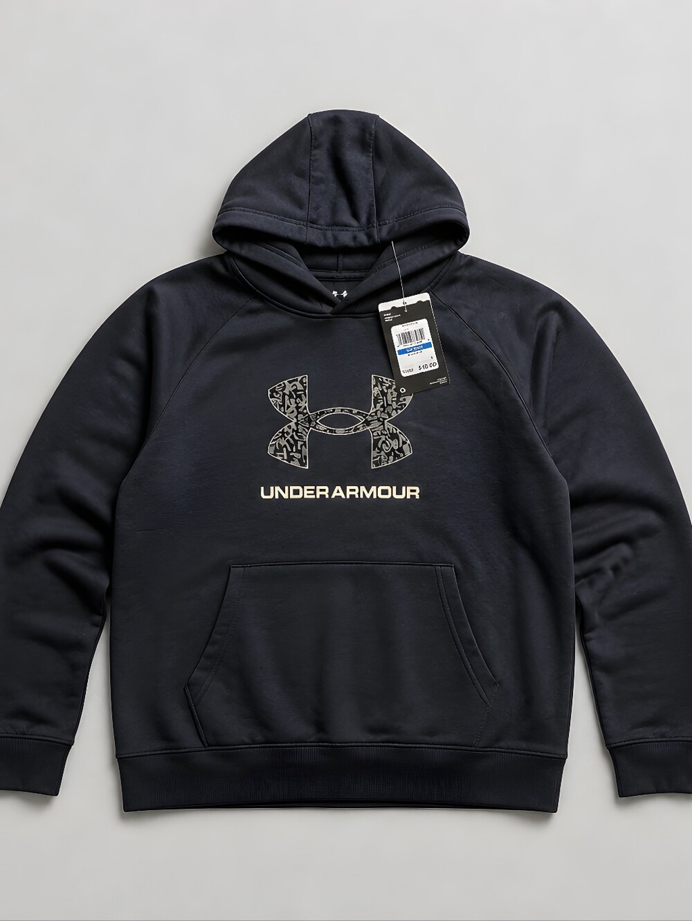 Under Armour Girls (Unisex) Pullover Hoodie in Navy